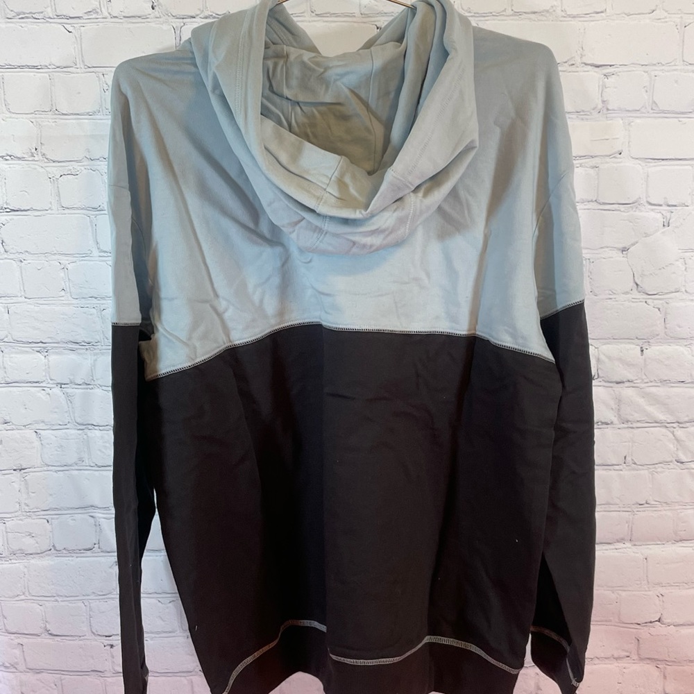 Original ice pullover hoodie. Soft blue top and blackened bottom. NWT - Picture 3 of 9